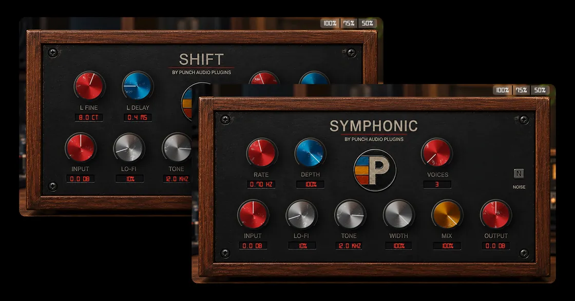 Shift and Symphonic plugin interfaces